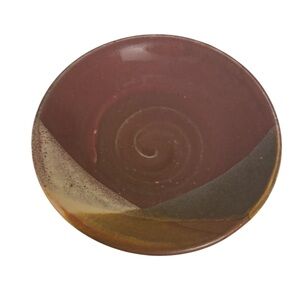 Handmade, Artist Signed, Studio Pottery Trinket Dish.